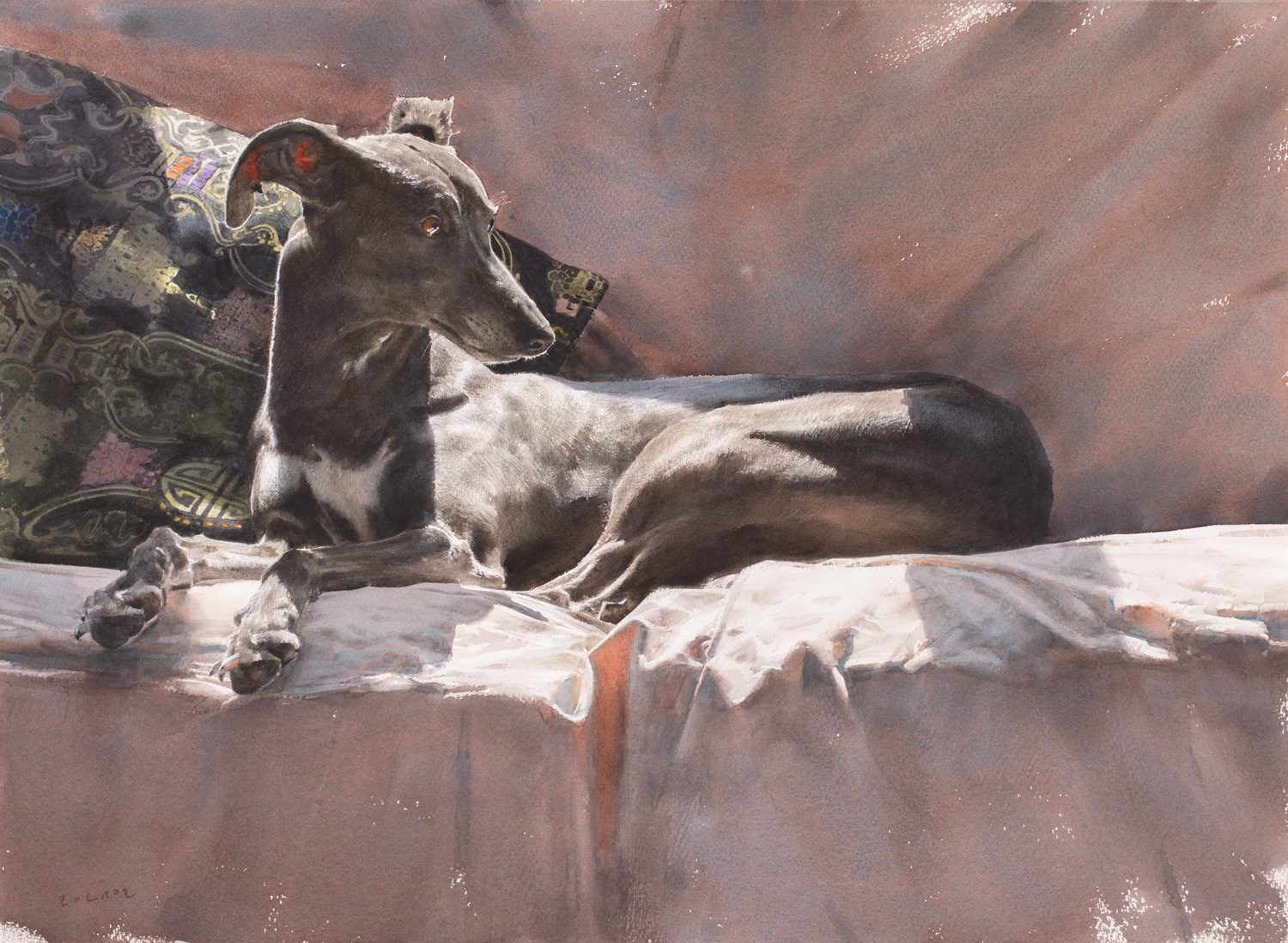 1640  Siesta  56 x 76 cm